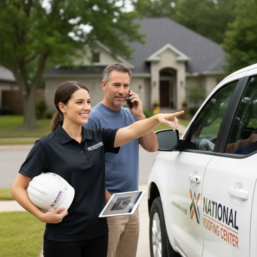 National Roofing Center customer support in Wright